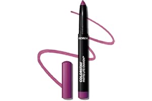 Revlon ColorStay Matte Lite Crayon Rossetto con Temperino Incorporato, a Prova di Sbavature, Resistente all'Acqua e Non Secca le Labbra, 005 Sky High, 1.4g