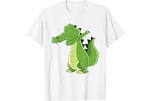 REGALI DI COCCODRILLO E ALLIGATORE Alligator Dabbing Crocodile Dabbing Alligator Maglietta