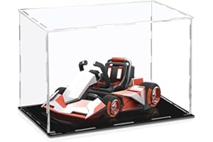 SWAWIS Vitrine pour Collection Boite Plexiglas Vitrine en Verre pour Collection Vitrine Acrylique Plexiglas Vitrine Transparente pour Objets de Collection, Figurines Miniatures, 30 x 20 x 20 cm