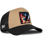 Karga Logolu Siyah-Vizon Trucker Şapka