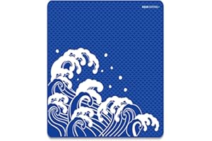 X-RAY X-RAYPAD X-Raypad Aqua Control+ Wave gamingowa podkładka pod mysz, bardzo precyzyjna podkładka pod mysz o doskonałej prędkości i możliwościach sterowania, zaprojektowana dla graczy FPS o niskich wymaganiach DPI (AC + Wave Ocean, 360 x 300 x 4 mm)