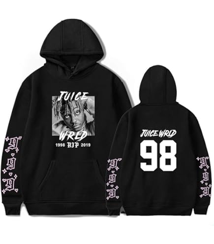 YLWX RIP Xxxtentacion Hoodies Unisex Pullover Felpa con Cappuccio A