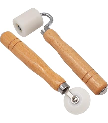 Profi Andrückrolle 28-40mm Silikon Andrückwalze Andrück Rolle Folie