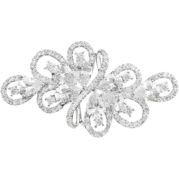 Rote Haarspangen Mit Strass – Glitzernde Haarnadeln Für Hochzeit, Abend & Festivals