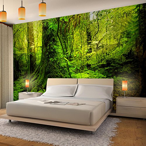 Fototapete Wald 352 x 250 cm – Vliestapete – Wandtapete – Vlies Phototapete – Wand – Wandbilder XXL – !!! 100% MADE IN GERMANY !!! Runa Tapete 9010011c - 3