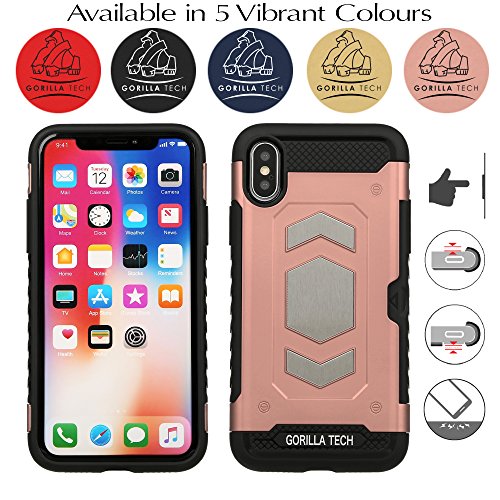 Gorilla Tech Samsung Galaxy S9+ Slim Armour Case Dual Layer Protection Shockproof Cover New