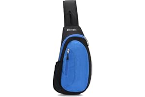 Mardiko Sling Bag for Men Women, Small Backpack Shoulder Chest Bag, Waterproof Lightweight One Strap Rucksack for Travel