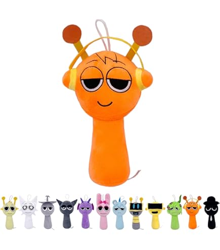 Jouet En Peluche Motif Soleil, Lune De 24,9 Cm, Figurine De Clown, Dessin Animé Pour Garçons Et Filles, Cadeaux De Collection De Dessins Animés