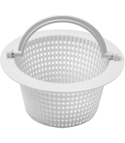 PATIKIL 4 Pollici Calze Filtro oring 100 Micron Borse Maglia Piscina Skimmer Cestello Bianco