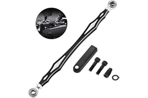 Amazicha Black Shift Linkage Gear Shifter Linkage Compatible for Harley Touring Electra Street Glide 1980-later