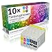 Produktbild N.T.T.® - 10x Stück 100% Qualität XXL Druckerpatronen Tintenpatronen Tinte, 4x schwarz & je 2x cyan magenta yellow