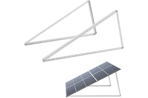 Juskys Balkonkraftwerk Montageset - Halterung Solarmodul bis 80 kg Photovoltaik Befestigung - Montagepaket PV-Anlage Solar Montagesystem Modulträger