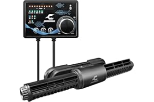 CONQUERALL CHS-15 Bomba de Circulación Cross-Flow 3500～13000L/H 15W DC 24V Ajuste Multi-Velocidad para Peceras