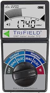 RFandEMF Trifield EMF Meter Model TF2 with Black EVA Carrying Case