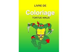 Ensemble de livres de coloriage et d'activitÈs Tortues Ninja 56 pages (8,5*11)