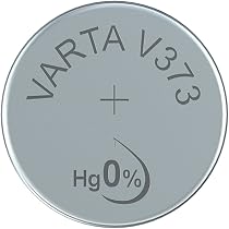 Batteria Orologio 4 Batterie A Bottone Varta 373 SR916SW SR68 Da 1,55 V