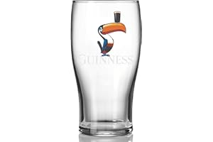 Guinness Official Toucan Beer Glass, Classic Memorabilia (600ml)