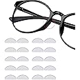 Lot De 5 Paires De Coussinets Pour Nez De Lunettes + Tournevis - Antidérapants, Transparents, Universels
