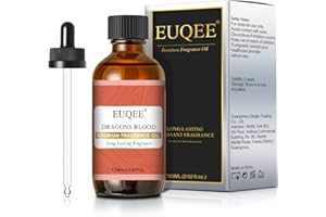 EUQEE Dragons Blood Fragrance Oil 60ml, Premium Grade Aromatherapy Fragrance Oils, Fragrance Essential Oils for Diffusers for Home, DIY Candle Making