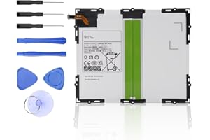 OPAHUTER EB-BT585ABE EB-BT585ABA Laptop Tablet Akku für Samsung Galaxy Tab A 10.1 Zoll 2016 SM-T585C SM-P580 SM-T587 SM-T587P SM-T585 SM-T580 Serie 3.8V 27.74Wh 7800mAh