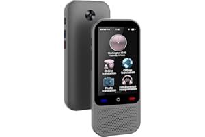 DuckDik Texas Traduttore vocale istantaneo Traduttore Simultaneo Non è necessario Wi-Fi La migliore traduzione bidirezionale offline in 16 lingue (italiano offline) 109 online