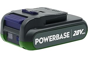 Coreservice 20V Lithium-Ion Battery, 2.5Ah with USB A Output Compatible with Yard Force CR20 and POWERBASE Ranges