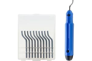 WOEIFGV Deburring Tool Deburrer With Handle 360 Degree Rotatable Deburring Tool 3D Printer Burr Remover Tool