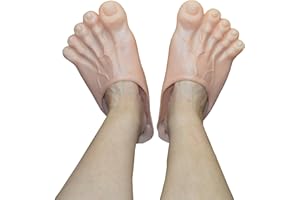 RUNSMOOTH Jumbo Pies descalzos Halloween Cosplay Pies gigantes Count Zapatillas Disfraz MasqueraProps Halloween