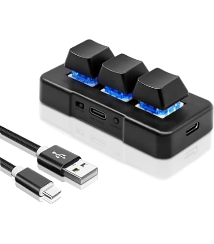 Dioche Procreate-Shortcut-Tastatur – Zeichentastatur Mit 35 Tasten Für OS X, Ergonomisch Für Eine Hand