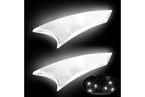 NIUAWASA Luz LED para radios de Bicicleta Impermeable Fácil de Instalar Luces de Rueda de Bicicleta 3 Modos Lámpara de Advertencia Segura para Niños y Adultos 2 Unidades