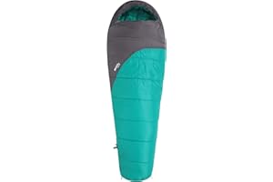 Mountain Warehouse Saco de Dormir Summit 250-3/4 Estaciones, Aislamiento y Forma de Momia, 22cmX40cm empaquetado - para Primavera, otoño, Camping y Trekking