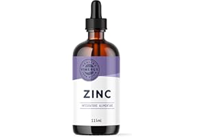 Vimergy Zinco Liquido 115 ml – 57 Dosi – Zinco Integratore Liquido – Sistema Immunitario, Metabolismo, Ossa – Antiossidante – Senza Zuccheri, Glutine e OGM Kosher Vegano/Paleo-Friendly