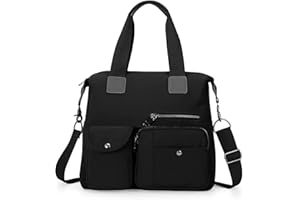 HUA ANGEL Unisexo Bolso Cruzado Mujer Mediano Casual Bolso De Hombro Mujer Nylon Para Hombre Y Mujer Bolso De Mano CóModa Bolsa De Mensajero Ligera Bolsa Mamá Para Trabajo Deporte Viaje