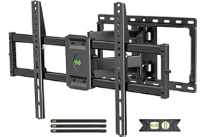 USX MOUNT USX-MOUNT Wandhalterung Schwenkbar für 47-90 Zoll Fernseher, Max. VESA 600x400mm, ausziehbarer ultrastarker Doppelarm bis 60kg, TV Halterung Passend für die meisten 65, 75, 85 Zoll Fernseher