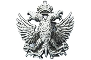 JEAN'S FRIEND US Stock Classic Russia Empire Crown Double-Headed Eagle Belt Buckle Fibbia per cintura