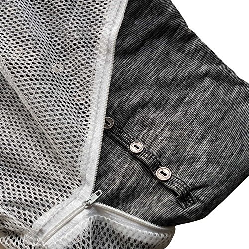3er Set Wäschnetz für Feinwäsche und empfindliche Materialien, feinmaschig, Schuhbeutel Waschmaschine GP00583 - 4