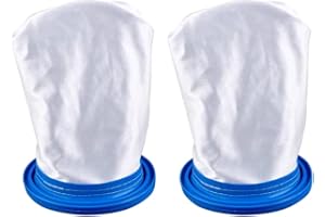 MILMUMU Sand- und Schlammfilterbeutel, kompatibel mit Pool Blaster Water Tech Max CG, Max HD, Millennium und Volt FX-8 – Replancement Pool Vacuum P30X022SS/ PBW022SS (2er-Pack)