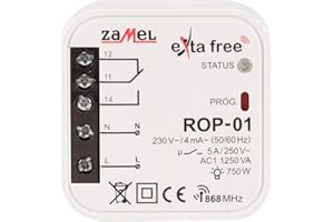 EXTA FREE Receptor de Radio de un Solo Canal Extra Gratuito, una Pieza, ROP-01