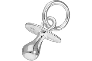 THECHARMWORKS jewellerybox Sterling Silver Baby's Dummy Charm