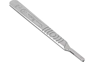 Swann-Morton - Manche Gradué, Acier Inoxydable, Taille no. 4, pour lames 20, 21, 22, 23, 24, pack de 1 unité