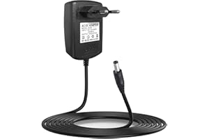 KSIBNW Transformador Adaptador Universal DC 24V 3A, 72W EU Fuente de Alimentación AC 110-240V 50/60HZ Adaptador de Corriente Transformador Cargador Conector Jack 5.5–2.5 mm para LED Tira