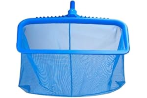jardiboutique - Epuisette de Fond de Grand capacité pour Votre Piscine - Luxe - Couleur Bleu
