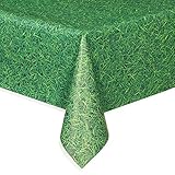 mantel verde navideño Coordinar con otras fuentes del partido y decoraciones de fiesta de Unique party