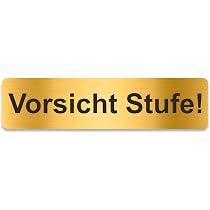 Blacked LaserTEC Leitschild Aus Acryl – 4x16 Cm, Selbstklebend, Silber Gebürstet, UV-beständig Für Innen & Außen