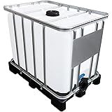 Werit 600l IBC Container auf PE-Palette NEU Deckelgröße DN 150, Armaturgröße S60x6 Grobgewinde