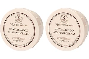 Taylor of Old Bond Street Sandalwood Shaving Cream Bowl 150g 2-Pack