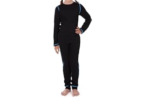 CFLEX POLARDRY Kinder Ski- & Thermowäsche Set - Lange Funktions Unterwäsche mit Hemd und Hose
