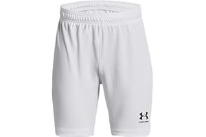 Under Armour Boy's Y Ch. Core Short Fast-Drying and Sweat-Wicking Boys' Shorts with 4-Way Stretch, Loose Running Shorts for PE, Football Training and More