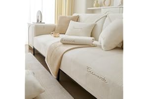 ‎WYJHNLBEDC WYJHNLBEDC Sofa/Couch überzug/überwurf, Sofa überwurfdecke, Warmer Super Weicher Fleecedecke Sofabezug für Sofa L Form/U Form/Ecksofa 3/2/1 Sitzer, Sofaschutz Hund Kratzschutz Katze 90x160cm