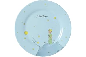 LE PETIT PRINCE Petit Jour Paris PP956P – Plato de El Principito 23 cm – Perfecto para tartas pequeñas. Azul